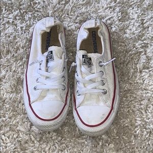 converse slip on white size 7